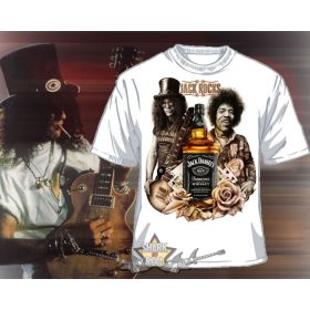 JACK ROCKS - SLASH * HENDRIX.   S.ZF.051. zenekaros  póló.    JACK ROCKS - SLASH * HENDRIX.   S.ZF.051. zenekaros  póló.