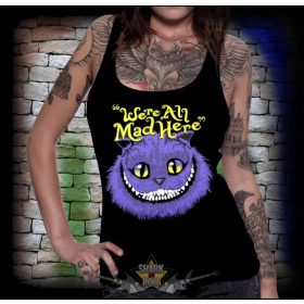 Were All Mad Here.   női póló, trikó