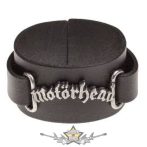   Motorhead - Logo - bőr csuklószorító.   karkötő, csuklópánt