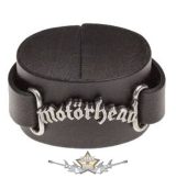   Motorhead - Logo - bőr csuklószorító.   karkötő, csuklópánt