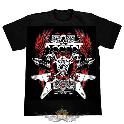 ACCEPT - METAL HEART  SD.   férfi zenekaros  póló. 