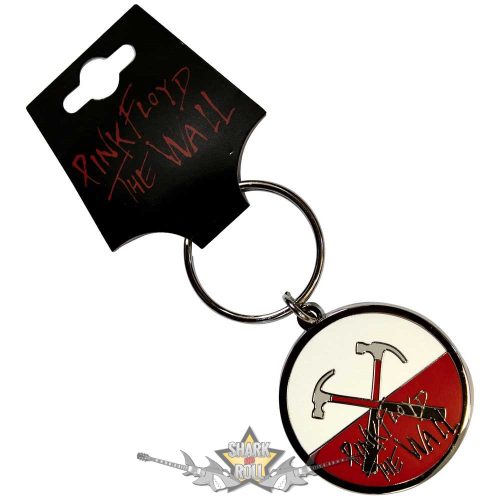 Pink Floyd - Keychain.  The Wall Hammers Logo  import kulcstartó