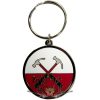 Pink Floyd - Keychain.  The Wall Hammers Logo  import kulcstartó