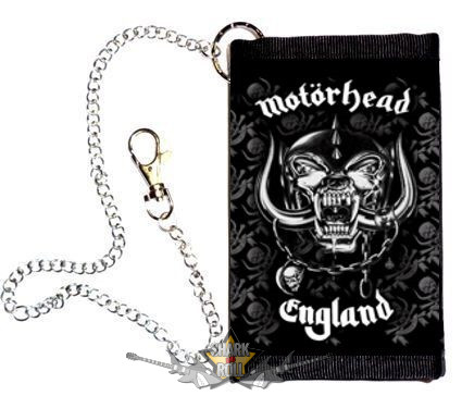 MOTORHEAD - ENGLAND.  pénztárca lánccal