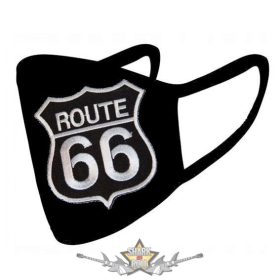   ROUTE 66 - Textil pamut kétfalas maszk.   maszk, védőmaszk, kendő.