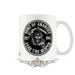 SOA - SONS OF ANARCHY - Fear The Reaper Coffee Mug.  bögre