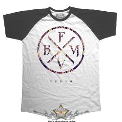 Bullet For My Valentine - Unisex Raglan T-Shirt.  Venom.   férfi zenekaros  póló. 