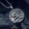  Viking - Fenrir farkas nyaklánc.  Stainless Steel. JEG.    nyaklánc, medál