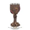 Steampunk - Mechanical Cephalopod Octopus Wine Glass Goblet 18.5cm.   fantasy dísz,kehely