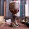 Steampunk - Mechanical Cephalopod Octopus Wine Glass Goblet 18.5cm.   fantasy dísz,kehely