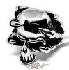 DRAGON CLAWS SKULL - Koponya karmokkal.. skull ring.  Steinless Steel. gyűrű