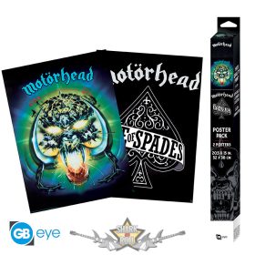   MOTORHEAD - Set 2 Posters Chibi 52x38 - Overkill / Ace of Spades. GBYDCO164.   plakát, poszter