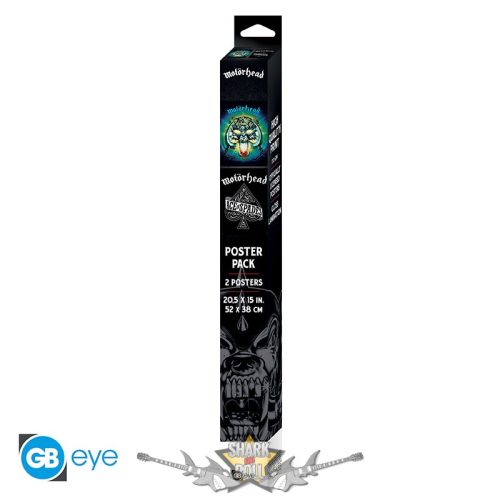 MOTORHEAD - Set 2 Posters Chibi 52x38 - Overkill / Ace of Spades. GBYDCO164.   plakát, poszter