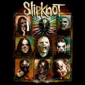 SLIPKNOT - BAND.   SFL. felvarró