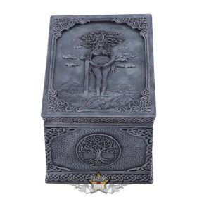   Ékszertartó Doboz - Mother Earth Box 15.5cm. D5927V2.  asztali dísz, doboz