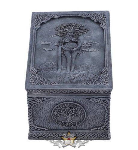 Ékszertartó Doboz - Mother Earth Box 15.5cm. D5927V2.  asztali dísz, doboz
