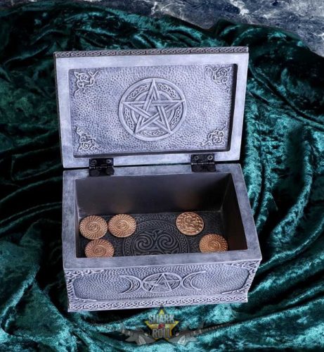 Ékszertartó Doboz - Mother Earth Box 15.5cm. D5927V2.  asztali dísz, doboz