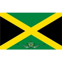 Jamaica Flag.  30x40. cm. kézi zászló