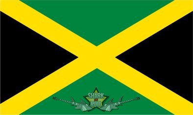 Jamaica Flag.  30x40. cm. kézi zászló