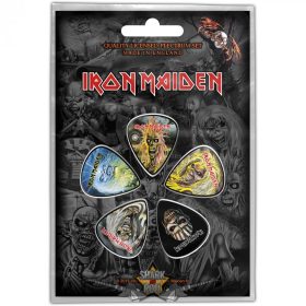   IRON MAIDEN - THE FACES OF EDDIE Plectrum Pack.  Plectrum Pack. gitárpengető szett