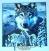 WOLF FAMILY.- Winter. 3D. 42.cm. nagy méretű 3D fali kép. 
