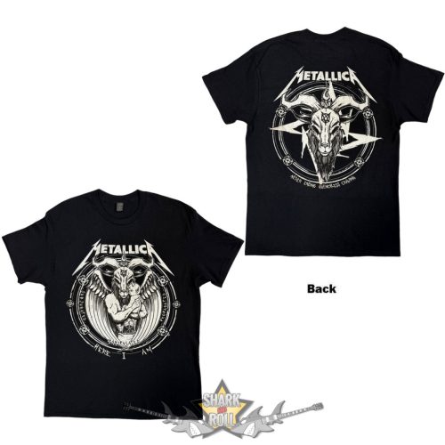 Metallica - Unisex T-Shirt. Darkness Son (Black) (Back Print).  férfi zenekaros póló