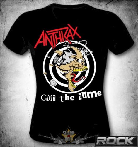 ANTHRAX - Got the time.  MT.077. női póló