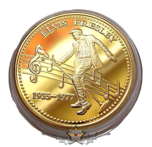 ELVIS PRESLEY -  Aranyozott emlékérem.
