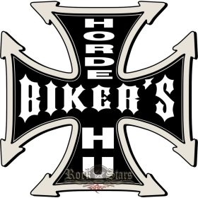 MOTOROSHORDA - IRON CROSS F.CS.  felvarró