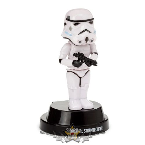 STAR WARS - Napelemes Táncoló Figura - Az Eredeti Stormtrooper. FF126.  akciófigura