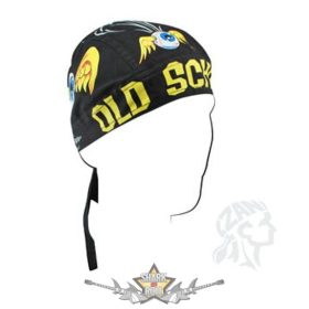 Headwrap - Old School Do-Rag. vászon kendő