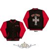 Guns N Roses - unisex egyetemi dzseki.  Appetite For Destruction (fekete és piros)  . College Jacket
