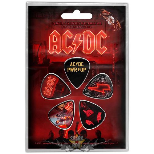 AC/DC - Plectrum Pack - PWR-UP.   gitárpengető szett