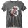 Star Wars - Unisex Burn Out Tee. Episode VIII BB-8 Big Eight  Mens Grey. filmes  póló. 