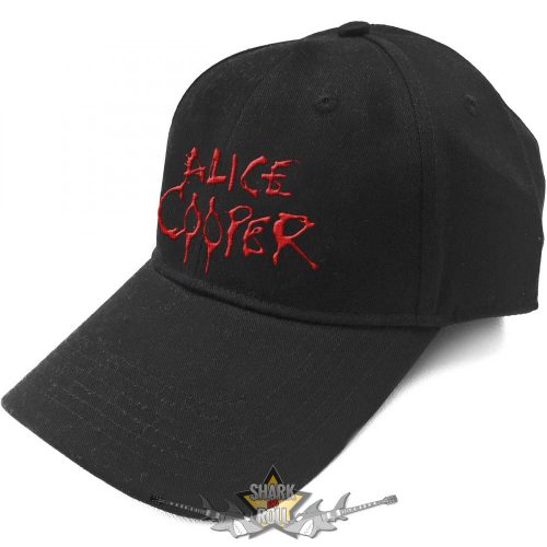 Alice Cooper - Unisex Baseball Cap - Dripping Logo .   baseball sapka