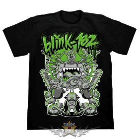 BLINK 182 - CHAOS 1.  SD.  férfi zenekaros  póló.  BLINK 182 - CHAOS 1.  SD.  férfi zenekaros  póló.