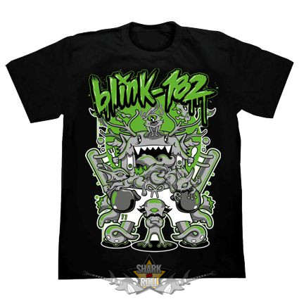 BLINK 182 - CHAOS 1.  SD.  férfi zenekaros  póló. 