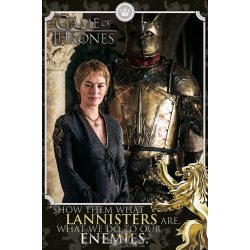 Game of Thrones (Cersei - Enemies).  plakát, poszter