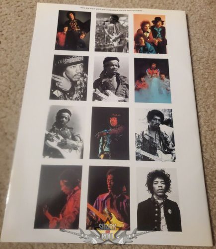 Jimi Hendrix - Poster Book. 1991  poszter könyv