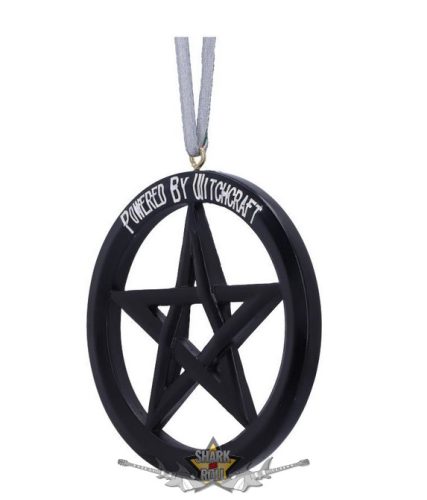 Witchcraft Hanging Ornament 7cm. B5963v2.  függő fantasy dísz,  /karácsonyi/