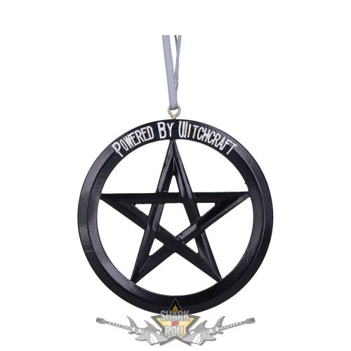 Witchcraft Hanging Ornament 7cm. B5963v2.  függő fantasy dísz,  /karácsonyi/