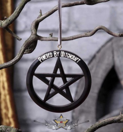 Witchcraft Hanging Ornament 7cm. B5963v2.  függő fantasy dísz,  /karácsonyi/