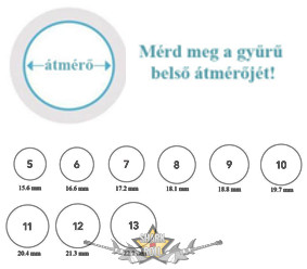 Láncgyűrű rozsdamentes acélból. Fekete - ezüst. Embedded Chain Link Ring Silver.   Acélgyűrű. 