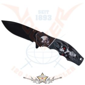   Demon Head. Knife with   L 20. cm. KI. 9. cm. 774-9076.   hobby, bicska, tőr, dísztárgy