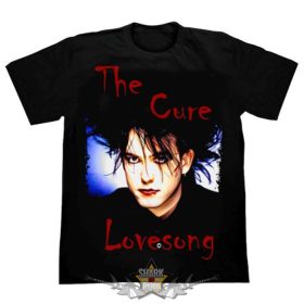 THE CURE - LOVE SONG.   férfi zenekaros  póló.  THE CURE - LOVE SONG.   férfi zenekaros  póló.