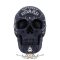 Spirit Board Ouija - Talking Board Skull Ornament. 20. cm. B5233SO.  koponya figura