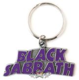   Black Sabbath - Keychain.  Wavy Logo.  import fém kulcstartó