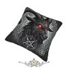 Sátáni Baphomet - Leviatán Kereszt Párnahuzat.    import díszpárnahuzat