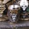 Ghost - Papa Emeritus III Gold Shot Glass.  Officially Licensed Merchandise 7.5cm.. 