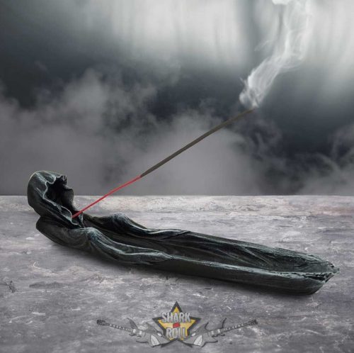 Night Wing Incense Burner 29cm. U6518y3.  füstölőtartó, illatosÍtó tartó.